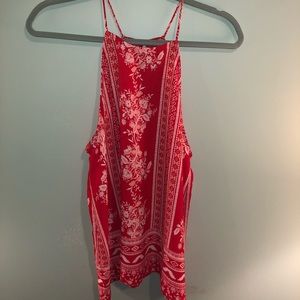 Cute patterned tank top!